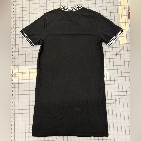 Mini Checker Ringer Tshirt Dress - Picture 2 of 3